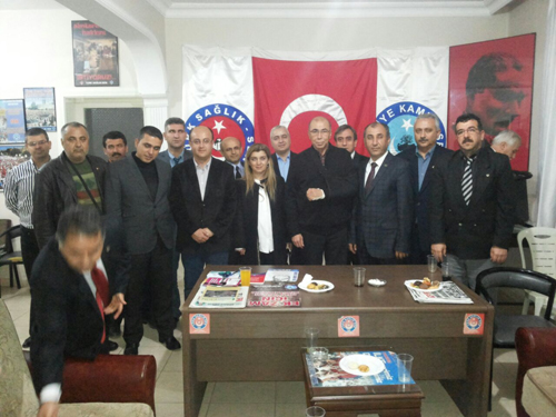 Hatay Milletvekili Sayın Şefik Çirkin'den Türkiye Kamu-Sen İl Temsilciliğimizi Ziyaret