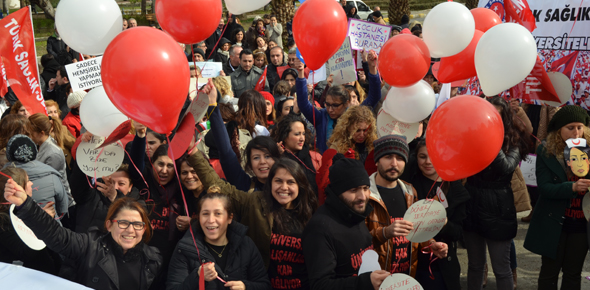 Üniversite Hastaneleri Çalışanları İçin Alanlardayız