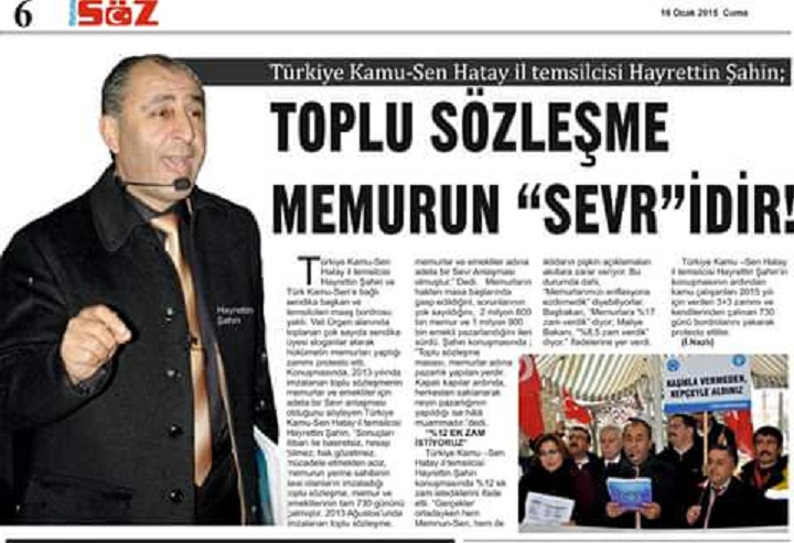 15 Ocak Bordro Yakma Eylemi