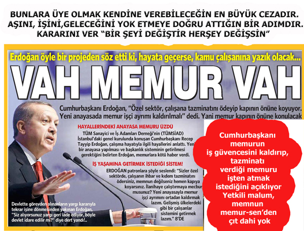 İşinize, Aşınıza, Geleceğinize Sahip Çıkın