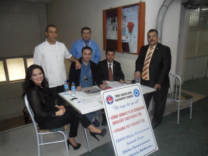 Dr. Ersin Arslan Devlet Hastanesinde Çalışanlarla Buluştuk