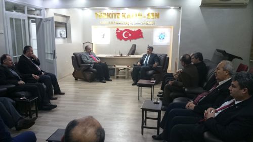 KSÜ Tıp Fak. Eski Dekanı'ndan Sendikamızı Ziyaret