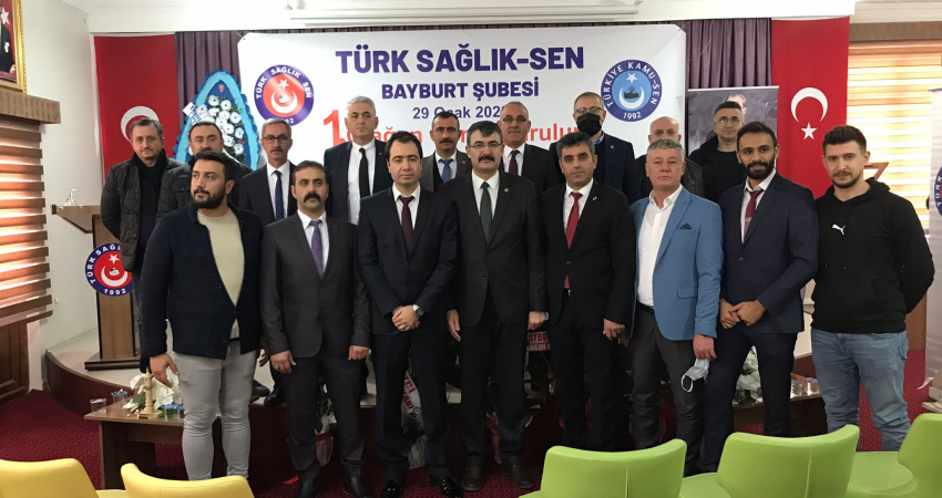 Bayburt Şubemiz 1. Olağan Genel Kurulunu Gerçekleştirdi.