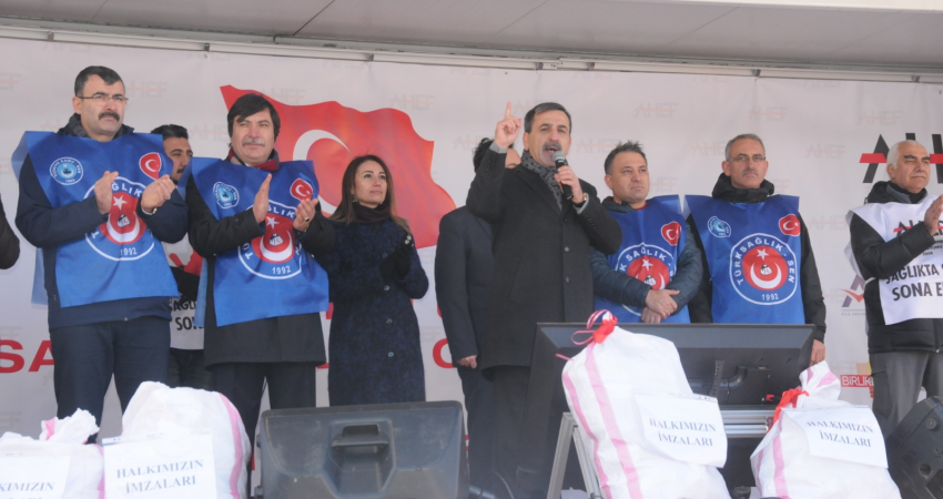 Genel Başkan Kahveci: Sağlıkta Şiddete Çözüm İstiyoruz Çözüm