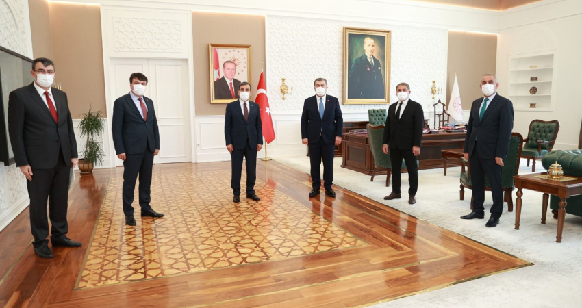 Sağlık Bakanı Sayın Dr. Fahrettin Koca ile Sağlık Çalışanlarının Sorunlarını Görüştük