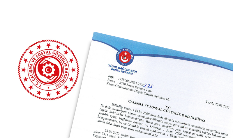 2008 Sonrası Memuriyete Başlayanların Mağduriyeti İçin Çalışma Bakanlığı’na Başvurduk