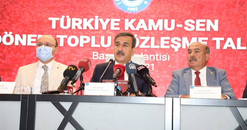 6. DÖNEM TOPLU SÖZLEŞME TALEPLERİMİZİ AÇIKLADIK