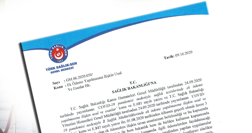 Ek Ödeme Usul ve Esasları İle İlgili Bakanlığı Başvurduk