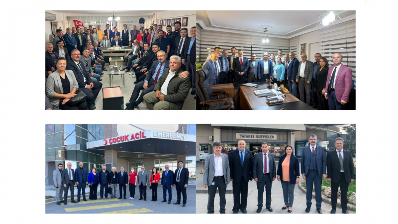 Aydın, Denizli ve Manisa’da Çalışanlar ve Teşkilatımızla Bir Araya Geldik