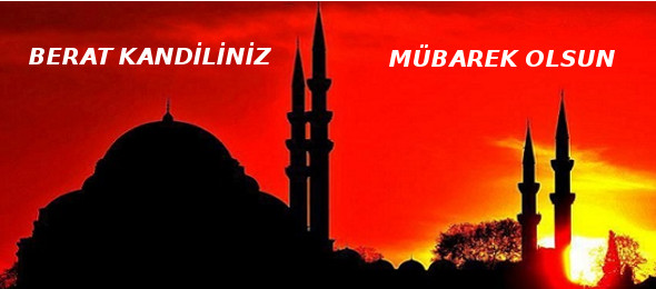 Berat Kandiliniz Mübarek Olsun