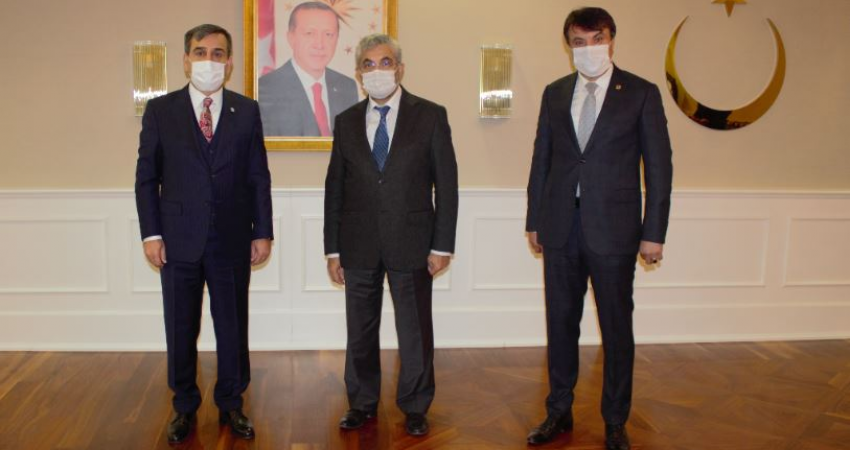 Genel Başkanımız Bakan Yardımcısı Prof. Dr. Sabahattin Aydın’ı Ziyaret Etti