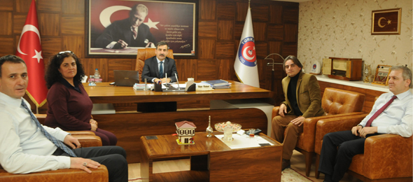 Biyologlardan Sendikamıza Ziyaret