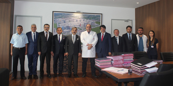 Ankara Şehir Hastanesi Başhekimini Ziyaret Ettik