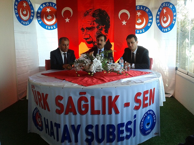 Genel Başkanımız Sayın Önder KAHVECİ'nin Hatay Çıkartması