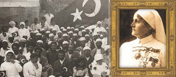 Türk Hemşireleri Vatan Müdafaasıyla Göreve Başladılar.