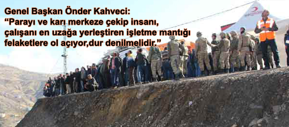 Siirt'teki Facia Nedeniyle Genel Başkanımızdan Taziye Mesajı