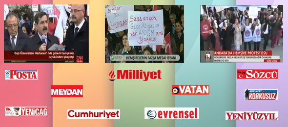 Hemşirelerimiz İçin yaptığımız Eylem Ülke Gündeminde