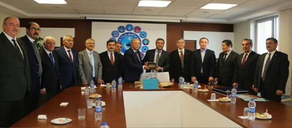 Özbekistan Turizmini Geliştirme Kurulu Heyeti Konfederasyonumuzu Ziyaret Etti