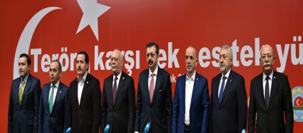 STK’lardan Teröre Karşı Ortak Açıklama