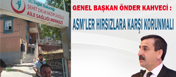 ASM’ler Hırsızlara Karşı Korunmalı