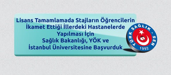 Staj Mağduriyeti  İçin Başvurularımızı Yaptık
