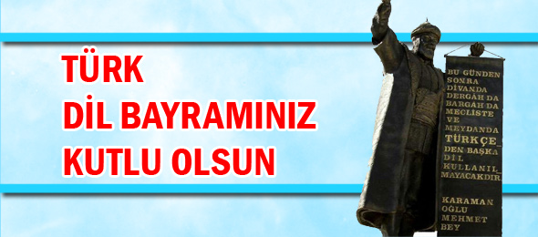 Türk Dil Bayramı Kutlu Olsun