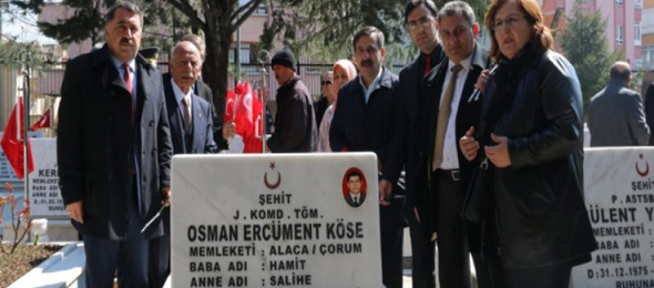 Cebeci Askeri Şehitliğini Ziyaret Ettik