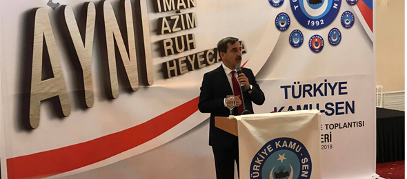 Türkiye Kamu-Sen Teşkilatı Kayseride Bir Araya Geldi