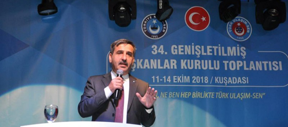 Genel Başkan Önder Kahveci Türk Ulaşım-Sen Başkanlar Kurulu Toplantısına Katıldı