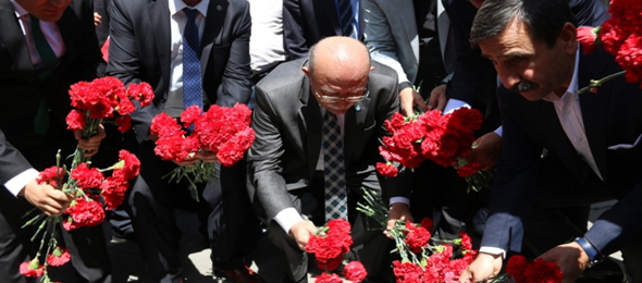 1 Mayıs'ta Kızılay'da Şehitlerimizi Andık