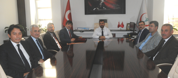 Ankara İl Sağlık Müdürünü Ziyaret Ettik