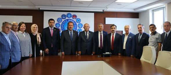 AK PARTİ’DEN KONFEDERASYONUMUZA ZİYARET