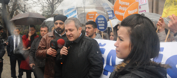Atanamayan Sağlık Çalışanlarının Eylemine Katıldık