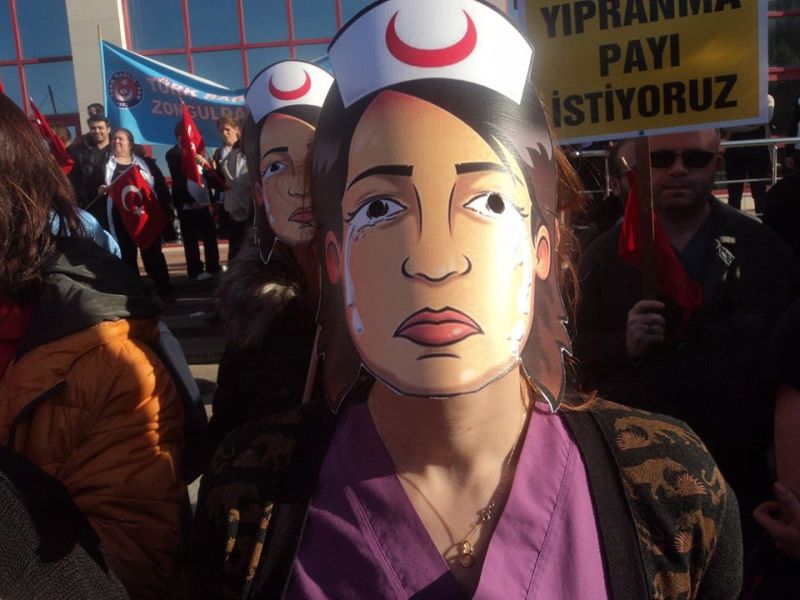 Üniversite Hastanesinde İş Bıraktık