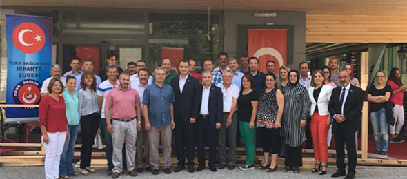 Isparta’da İşyeri Temsilcilerimizle Bir Araya Geldik