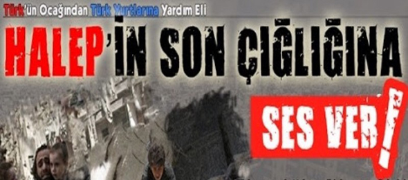Halep'in Son Çığlığına Ses Ver