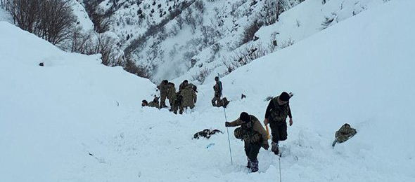 Bitlis’te Çığ Felaketi: 5 Şehit