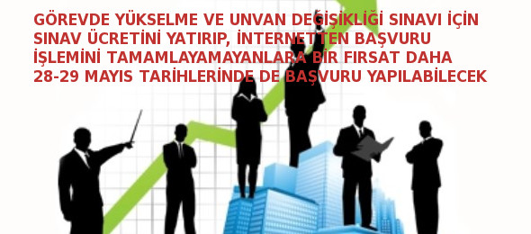 Sınav Parasını Yatırıp, İnternetten Başvuru Yapamayanlara Fırsat