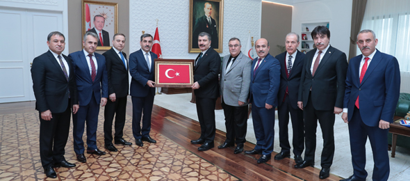Sağlık Bakanı Sayın Fahrettin Koca’yı Ziyaret Ettik