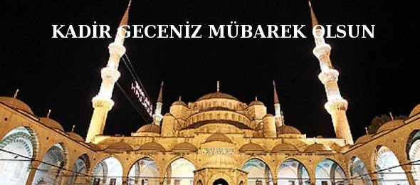 Kadir Geceniz Mübarek Olsun
