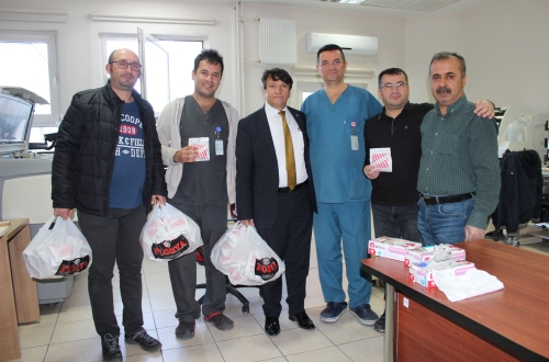 Kandil Simidi İkramında Bulunduk.