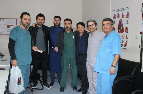 Berat Kandili Dolayısıyla Kandil Simidi Dağıttık.