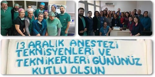 Anestezi Tekniker ve Teknisyenleri Gününü Kutladık