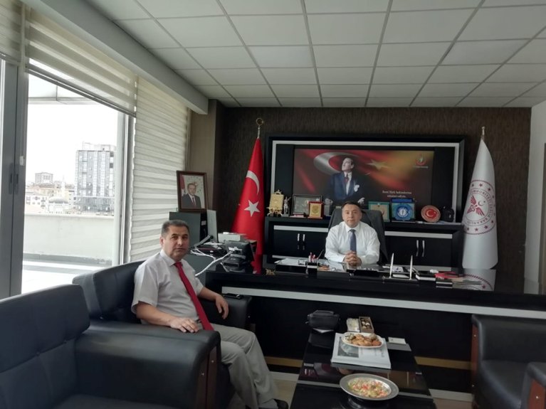 İL SAĞLIK MÜDÜRÜNÜ ZİYARET ETTİK