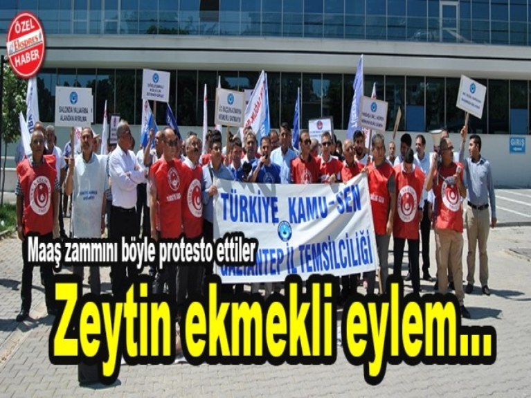 ZEYTİN EKMEĞE MAHKUM OLMAYACAĞIZ