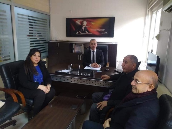 Nüfus ve Vatandaşlık işleri Hatay İl Müdürünü ziyaret