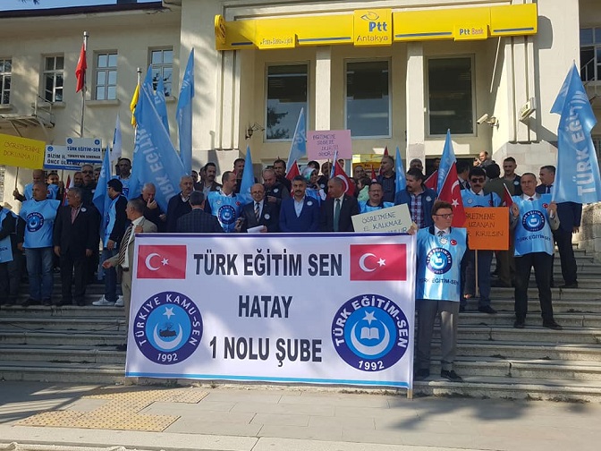 ÖĞRETMENE ŞİDDETE HAYIR DEDİK