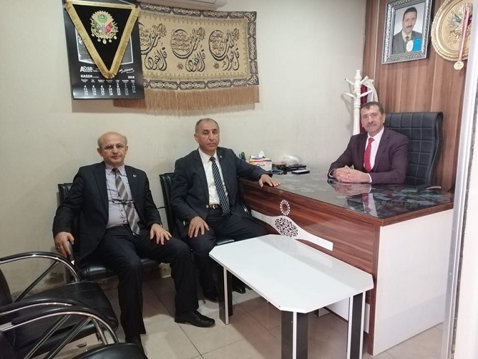 MHP ANTAKYA İLÇE BAŞKANI\'NA ZİYARET