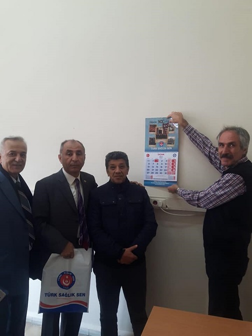 Hatay il Sağlık müdürlüğü\'deki çalışanlarımızı ziyaret