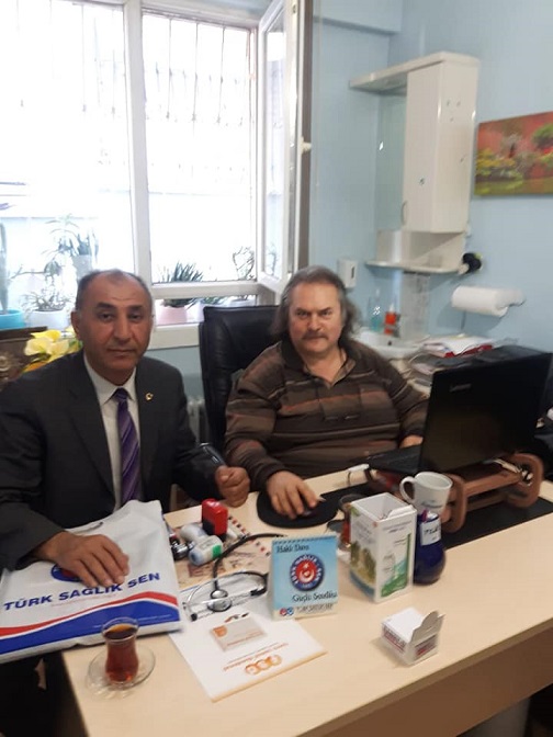 ASM'DE ÇALIŞAN ÜYELERİMİZİ ZİYARET